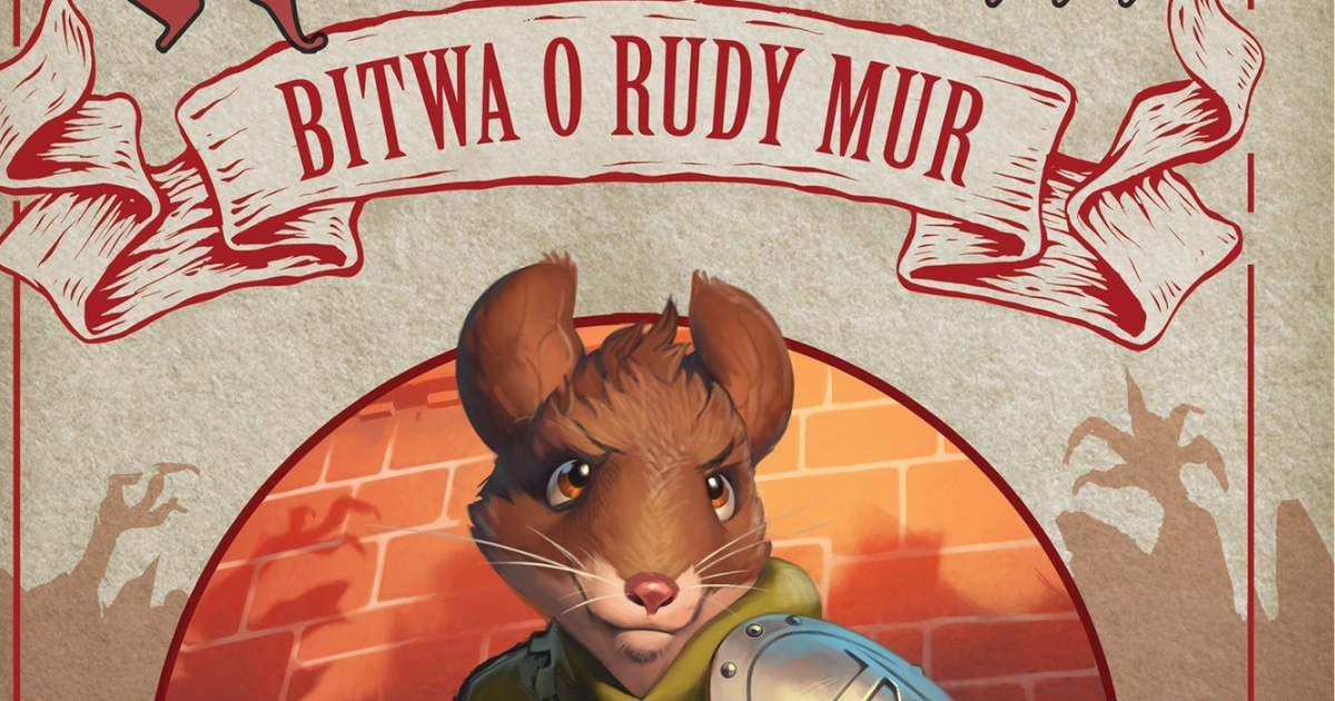 Okładka „Redwall: Bitwa o Rudy Mur"