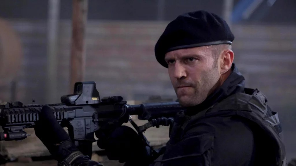 Jason Statham jako Lee Christmas w "Niezniszczalni"
