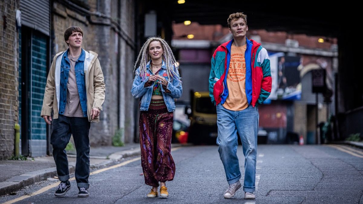 Kadr z serialu "Emigracja XD"