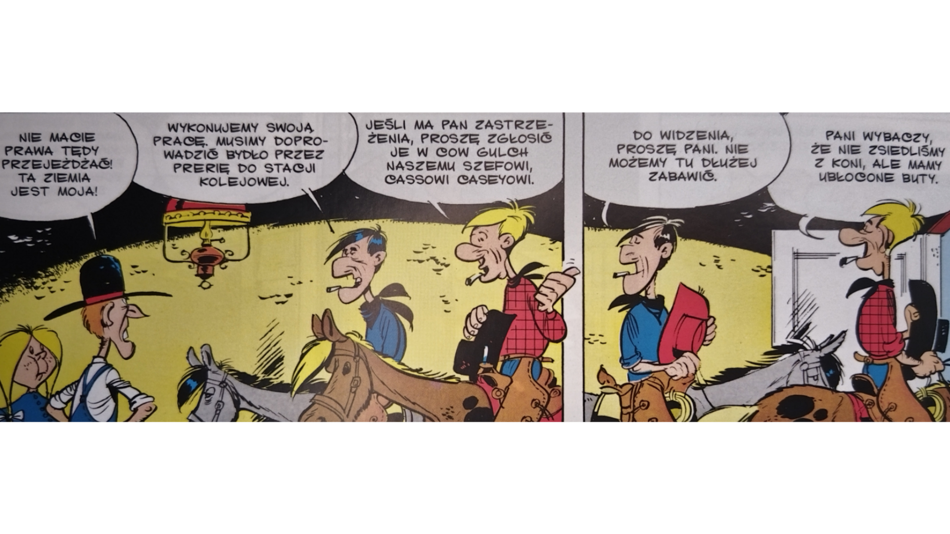 Lucky Luke. Zasieki na prerii