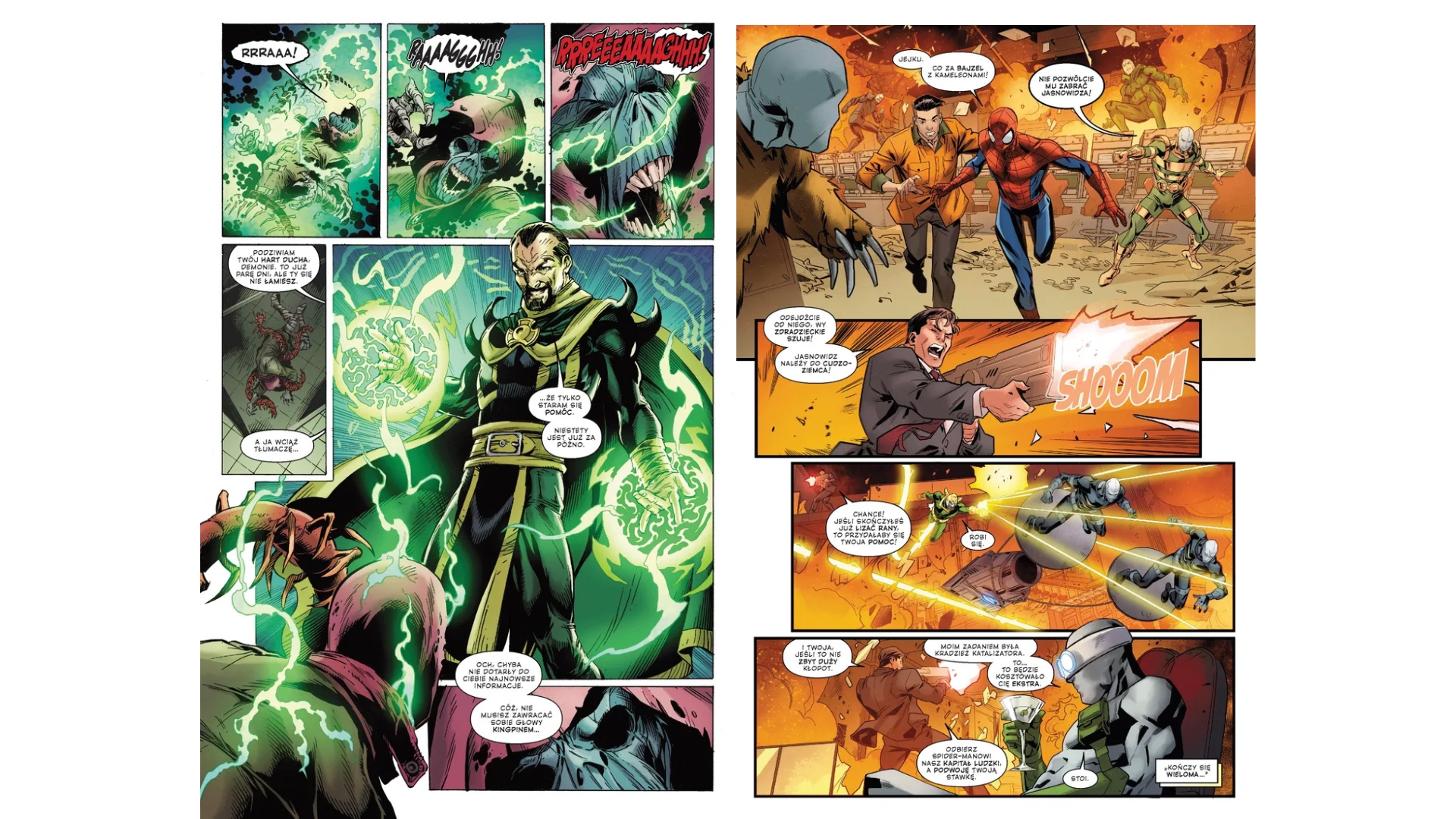 amazing-spider man. spisek kameleona