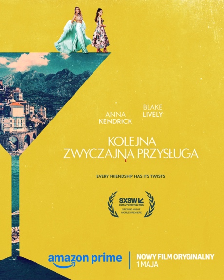 Plakat filmu „Kolejna zwyczajna przysługa"