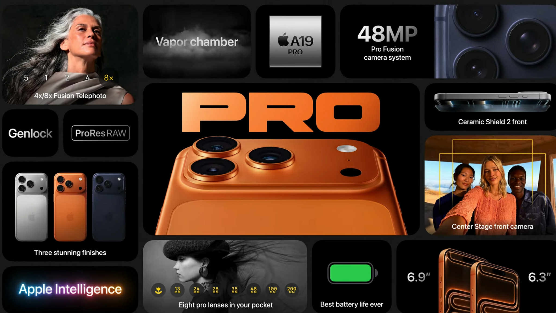 Nowości iPhone 17 Pro / Źródło: Apple