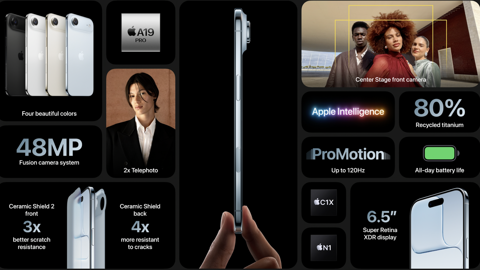 Nowości iPhone Air / Źródło: Apple